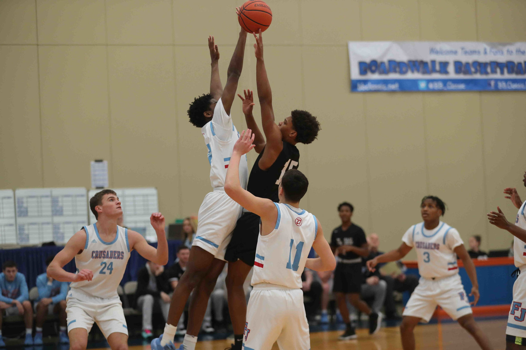 Pleasantville vs Father Judge in a Boardwalk Basketball Classic